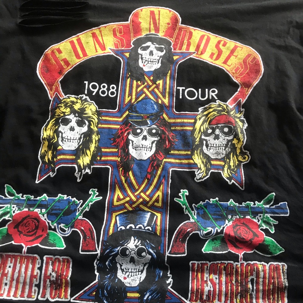A Guns And Roses Shirt